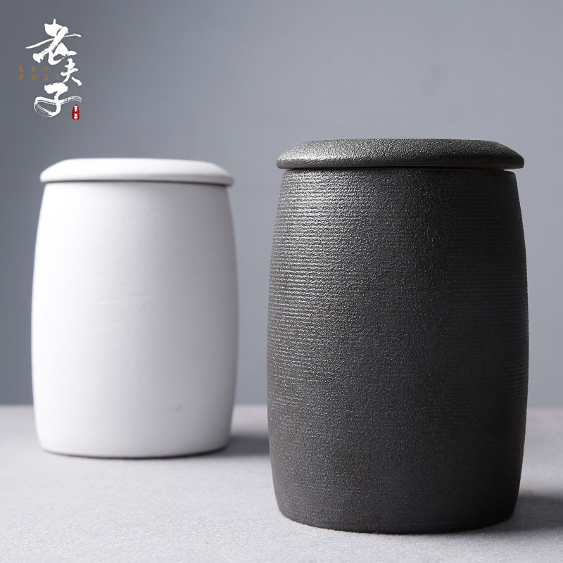 The professor coarse pottery tea pot ceramic seal storage tanks of tea and tea ware pu 'er tea, green tea POTS