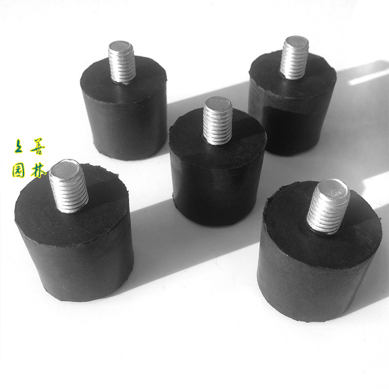 Petrol Engine Water Pump Power Accessories 168 170F Petrol Small Cultivator Accessories Bottom Glue Shockproof Glue Foot