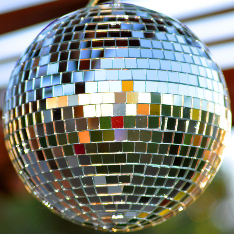 Manufacturer mirror ball stage glass ball DISCO reflective ball bar laser glass ball decorated with laser light