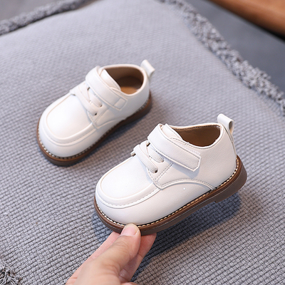 Spring and Autumn Baby Shoes, Boys' Small Leather Shoes, Soft-Soled Shoes for 1 to 3 Years Old, Toddler Shoes, Non-Slip Baby Shoes, Girls' Single Shoes — 2