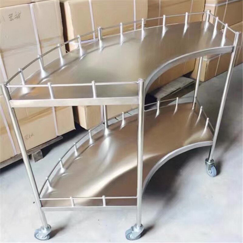 不锈钢扇形推车