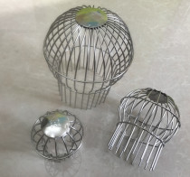 200 pipe drain gutter roof roof roof anti-blocking stainless steel rainwater bucket PVC110 pipe net cover 50 roof 160