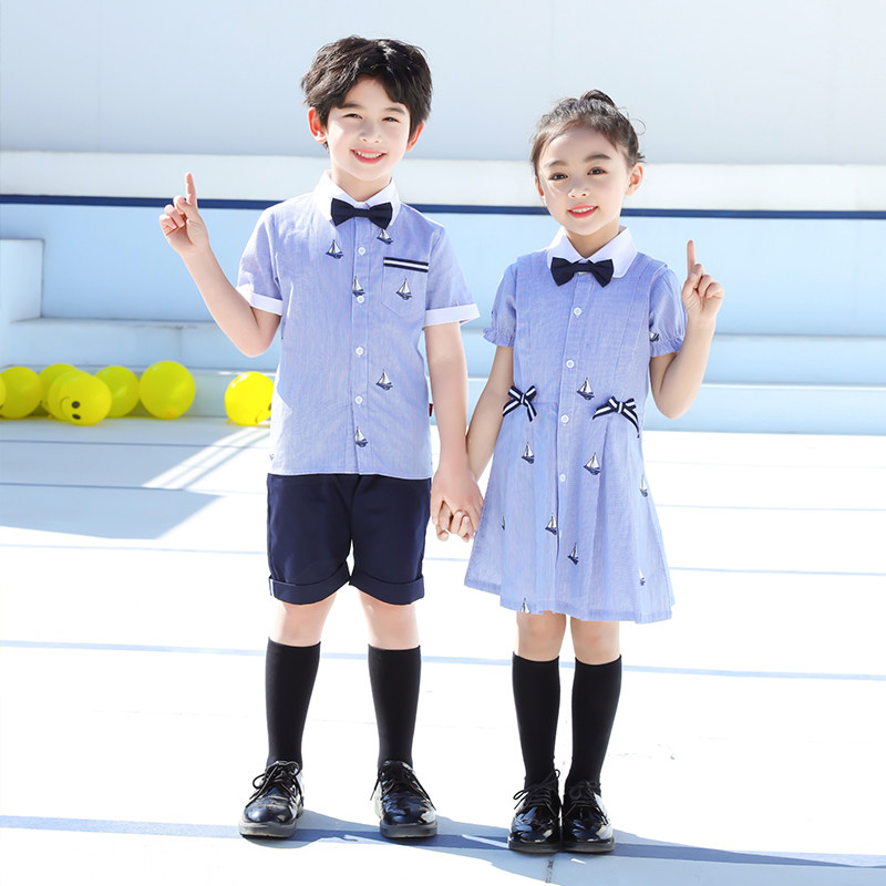 Summer kindergarten uniform
