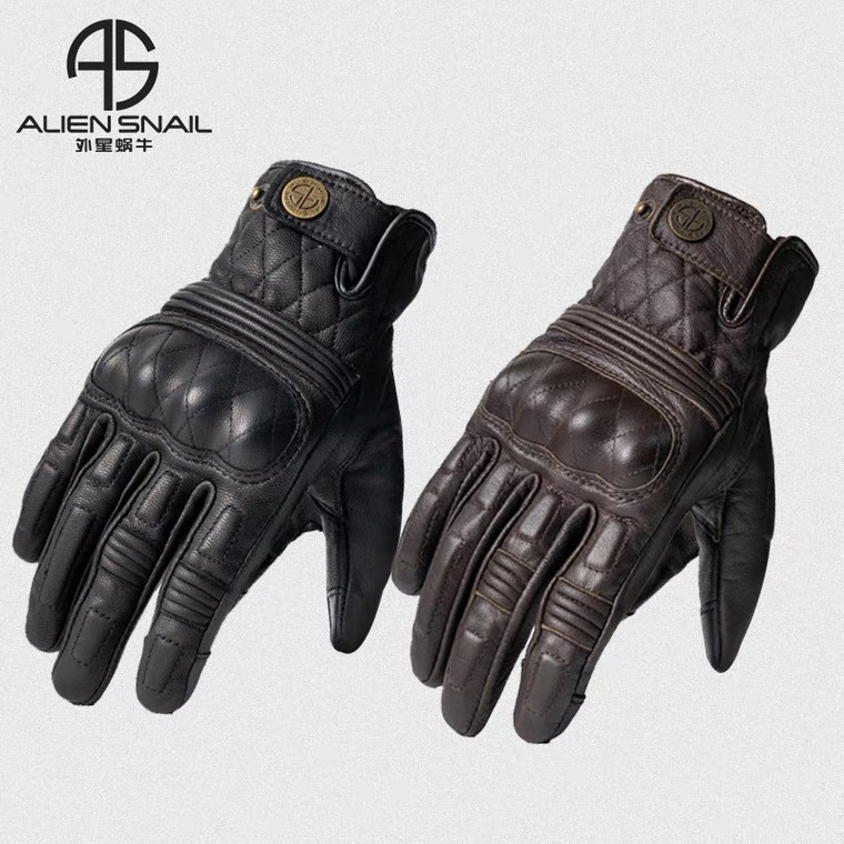 Extraterrestrial snail V9 locomotive gloves with touch screen autumn and winter style windproof and warm locomotive male and female universal riding equipment