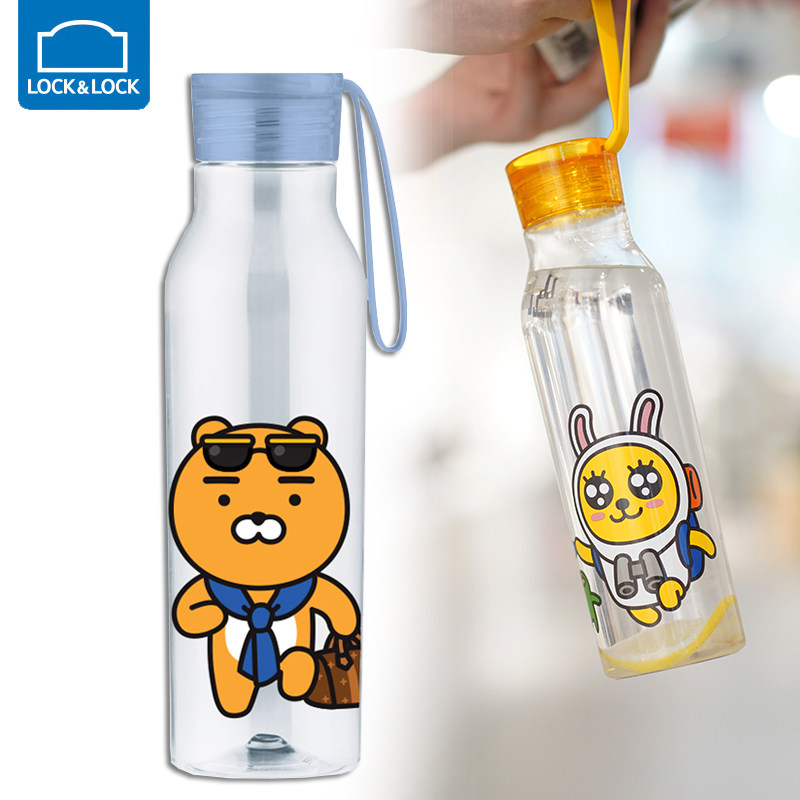 Le buckle le buckle sports water cup summer plastic cup portable Tritan casual cup ins simple male and female students