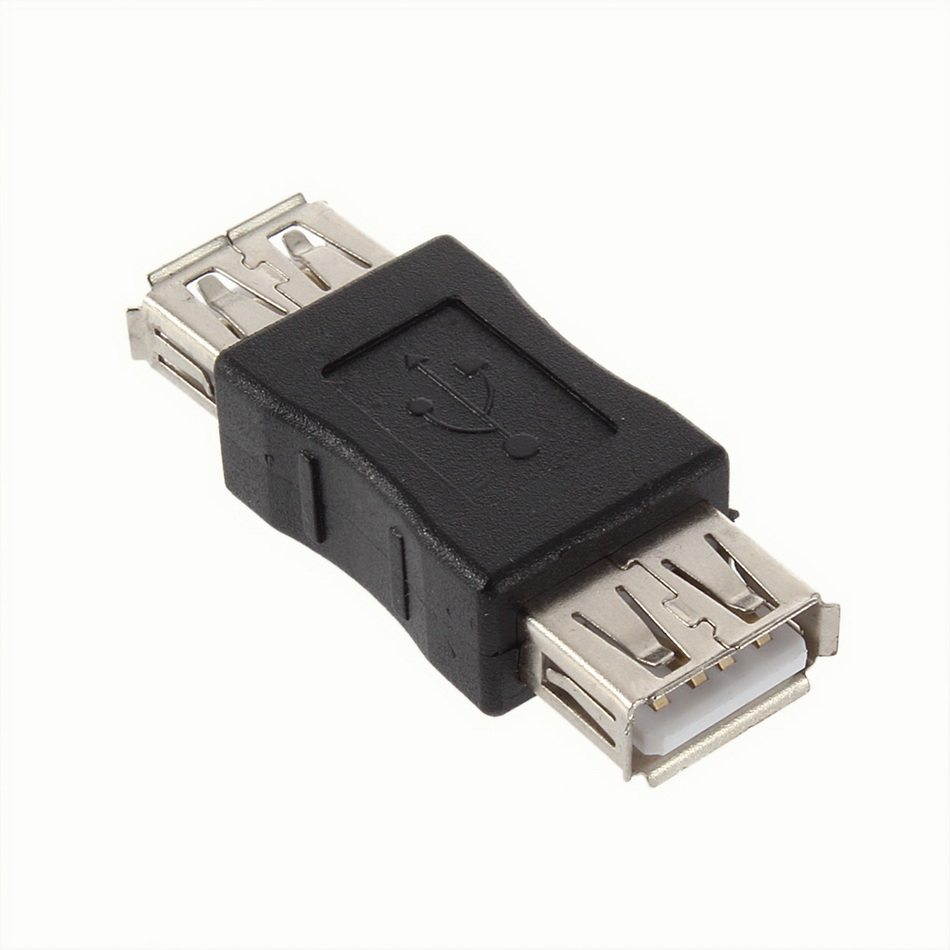 USB 2 0 Type A Female to A Female Coupler Adapter Connector