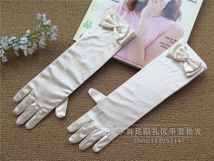 Gants pour fille en satin - Ref 2150122 Image 36