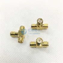 RF coaxial connector SMA-KKK SMA three female three-way high frequency AP adapter one female