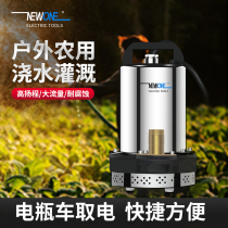 Watering artifact new electric large water output outdoor agricultural field irrigation drought-resistant watering machine well water pump