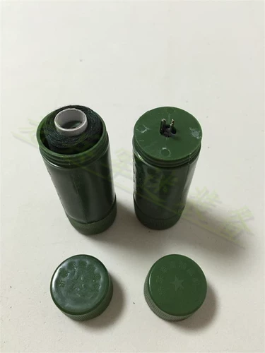 Подлинный гонг Fajun Green Kit Box Одиночная однословная политильская игла -личная переносная круглая круглая коробка на открытом воздухе.