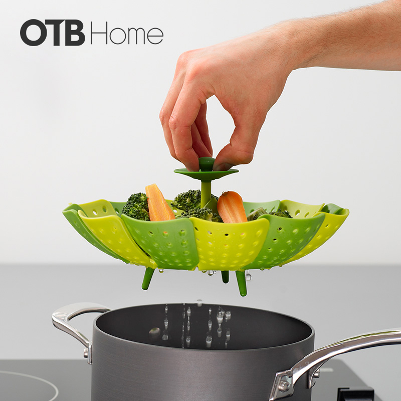 British Joseph joseph Lotus steamer steamer home creative foldable steamer steamer