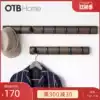 umbra solid wood hook hanging clothes hook Wall hanging hanger cap hook Entrance door entry door pylons behind door