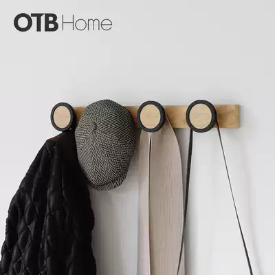 umbra creative wind solid wood adhesive hook decoration clothes adhesive hook entrance door hangers wall hangers wall hangers wall hangers