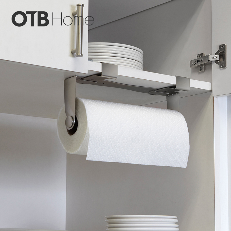 umbra storage kitchen special paper hanging rack Roll toilet paper rack Household non-perforated wall-mounted tissue holder Cling film