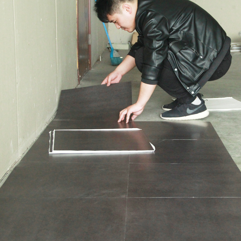 Floor sticker self-adhesive pvc floor leather cement ground floor glue thickened abrasion resistant waterproof floor mat floor sticker