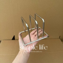 Yinuo Kitchen 304 stainless steel chopping board storage rack kitchen chopping board rack household pot cover chopping board panel storage rack