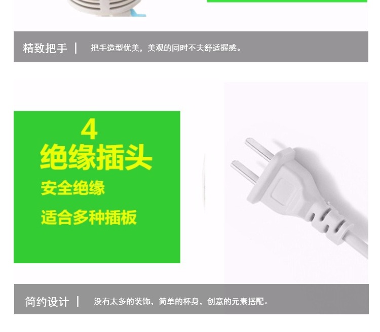 Thượng Hải Huasheng lắc đầu clip sinh viên ký túc xá văn phòng gió lớn động cơ đồng im lặng máy tính để bàn nhỏ quạt điện - Quạt điện quạt cầm tay comet