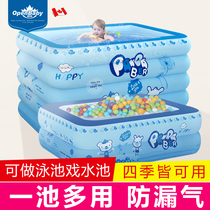 Oupei infant swimming pool Household childrens swimming bucket Childrens inflatable pool Newborn pool Baby bath