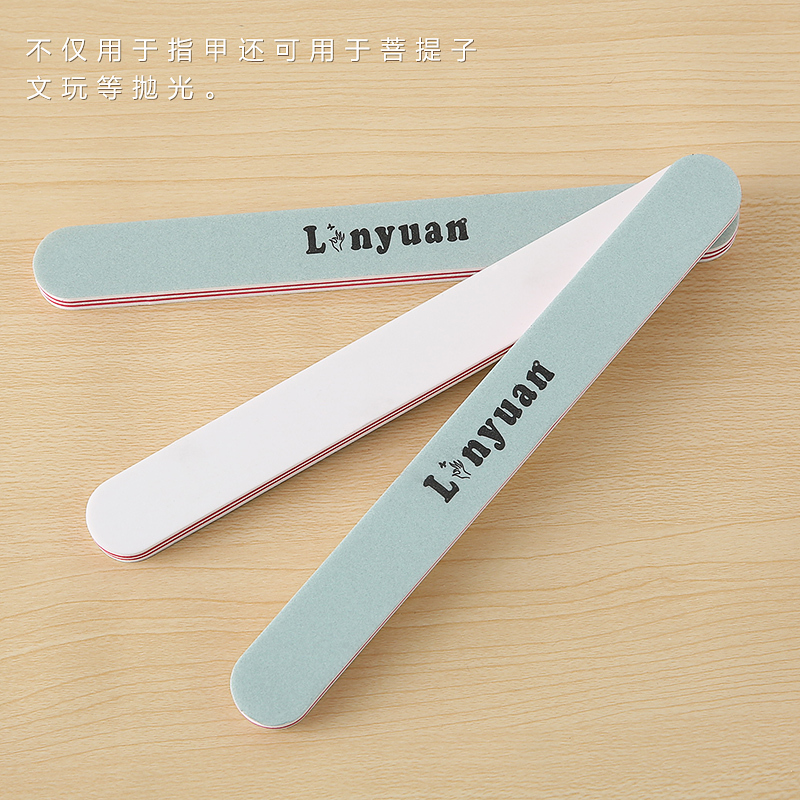 Factory Nail File, Polishing Strip, Sanding Strip, Manicure Tool, Sponge File, Polishing Stick, Double-Sided, Cultural Toy