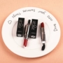 Yabang Black Tube Lipstick Sinh viên nữ cắn môi Trang điểm 320 Dì đỏ 312 Màu sô cô la Trung Quốc Trang điểm - Son môi son màu đỏ mận