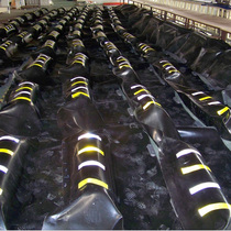 Rubber oil fence Solid float type rubber oil fence WGJ oil fence can be customized factory direct sales