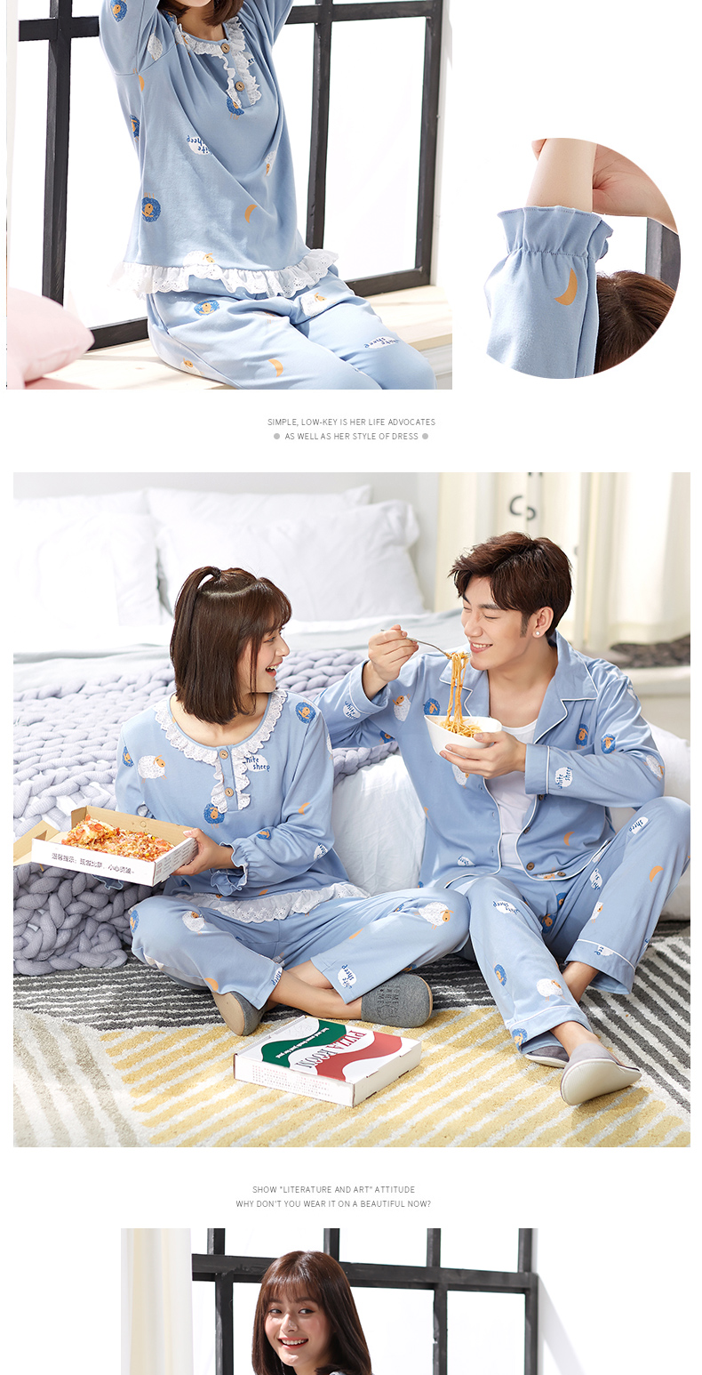 Pyjama mixte en Coton à manches longues - Ref 3005882 Image 12