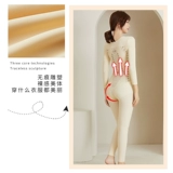 Кофейный бюстгалтер, послеродовые штаны, тонкий комбинезон, приятное телу корректирующее белье, белье для коррекции формы бедер, утягивающий пояс на талию на все тело