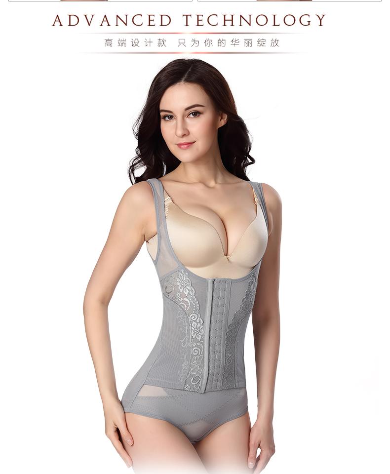 (Phiên bản nâng cao) Dàn cơ thể Xiêm Định hình Tummy Eo Hông Giảm béo Cơ thể Tạo dáng Đồ lót Corset bộ quần áo định hình