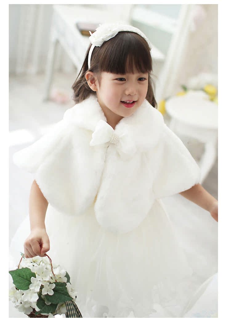 Cape pour fille en laine - Ref 2156766 Image 9