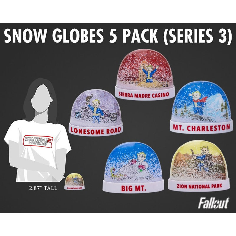 Gamingheads Fallout ® The Third Generation Vault Boy Snowball Is in Stock.