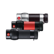 Leica Monovid 8x20 small monocular telescope silver red black 40390