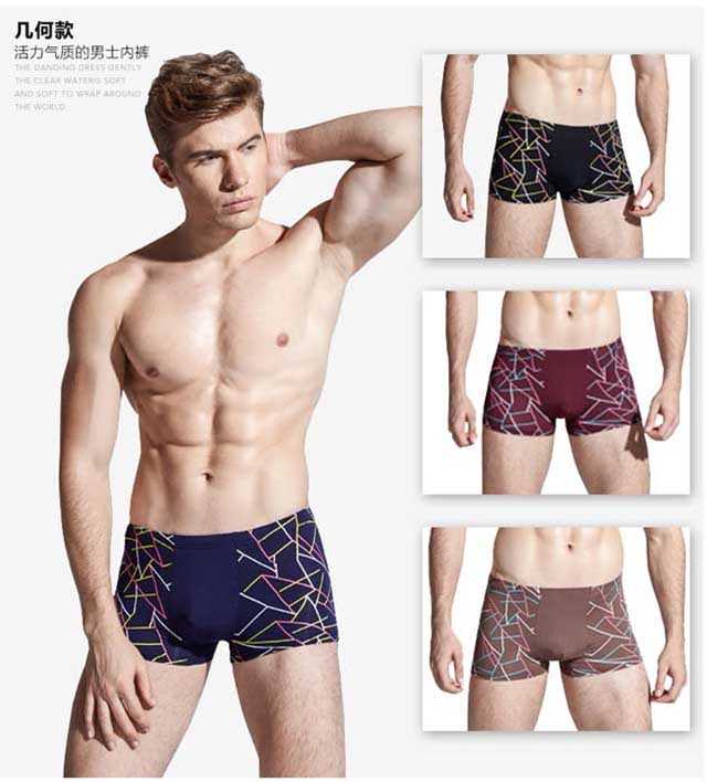 4 hộp quà tặng đồ lót nam cotton boxer trẻ trung thun cotton năm nay quần boxer cotton thoáng khí quần lót cotton