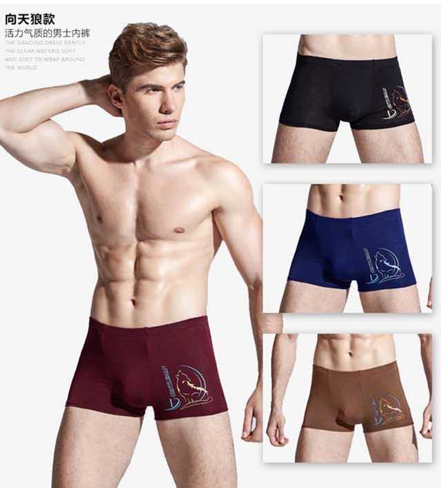 3 mảnh bí mật của võ sĩ nam modal dog năm đỏ lớn cuộc sống đồ lót nam hộp quà tặng shop do lot
