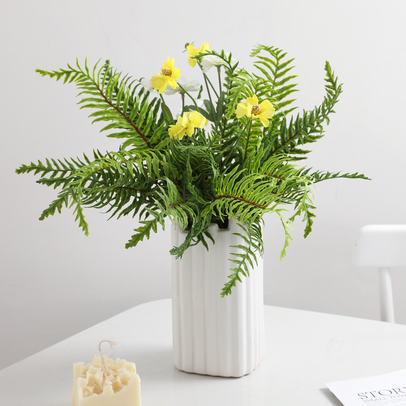 Nordic Emulation Green Plant Fake Flowers Net Red Living Room Desk Decorations Ins Potted Creative Home Plant Pendulum