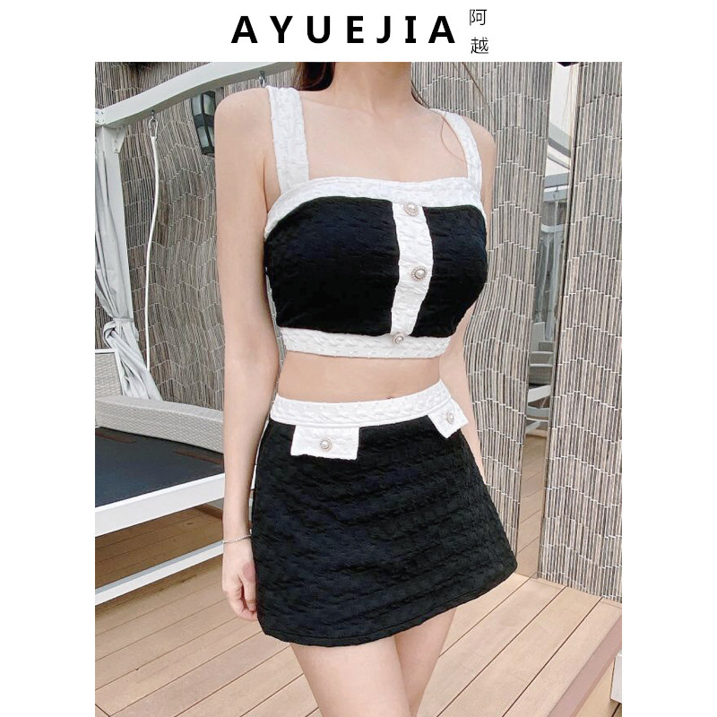 Swimsuit ladies Summer 2022 New exploits fashion Two-piece three sets of sexy display slim pure desire to swim