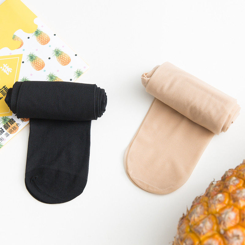 Magic pineapple Sox anti-seduces pantyhose net red discreet silk stockings Women's summer slim Invisible Meat Color Pants Socks