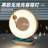 Беспроводные атмосферные колонки с зарядкой, ночник для кровати, настольная лампа, часы, bluetooth, подарок на день рождения