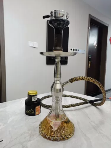 Арабский кальян из нержавеющей стали, полный комплект