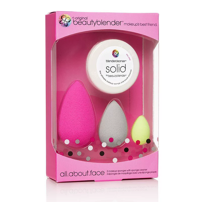 [красивый спонж beauty blender bb стандартный выгодный набор]