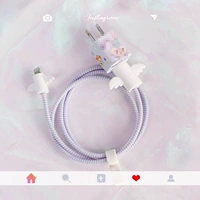 Apple, iPhone5, сиреневый кролик, 5W