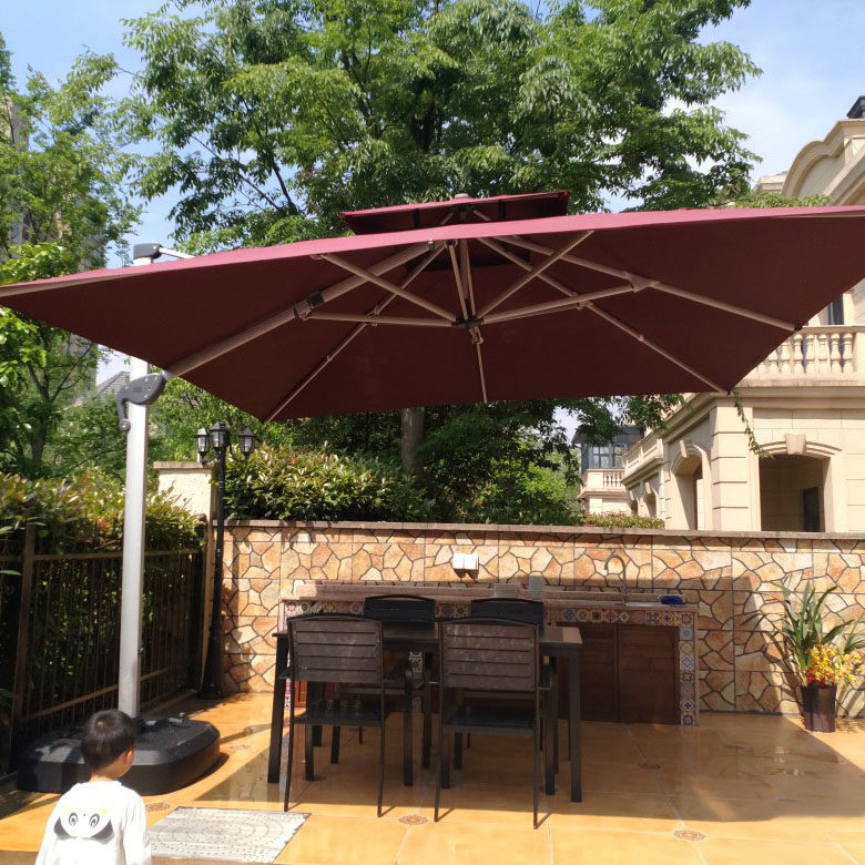 户外遮阳伞+太阳能LED灯，庭院大罗马帐篷遮阳棚选购指南🌞🔍-遮阳伞-淘宝好物网