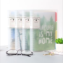 Notebook notepad b5 loose-leaf book Korean creative hipster A5 hand Ledger detachable thick horizontal line