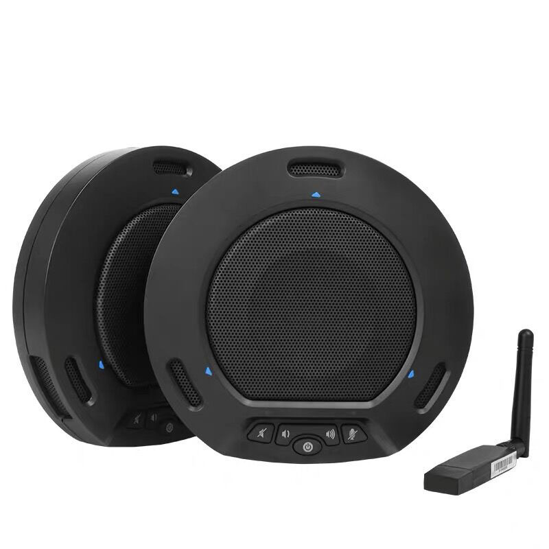 Jinweishi video conferencing omnidirectional microphone 2 4G wireless cascading, one for two 10m pickup conference room