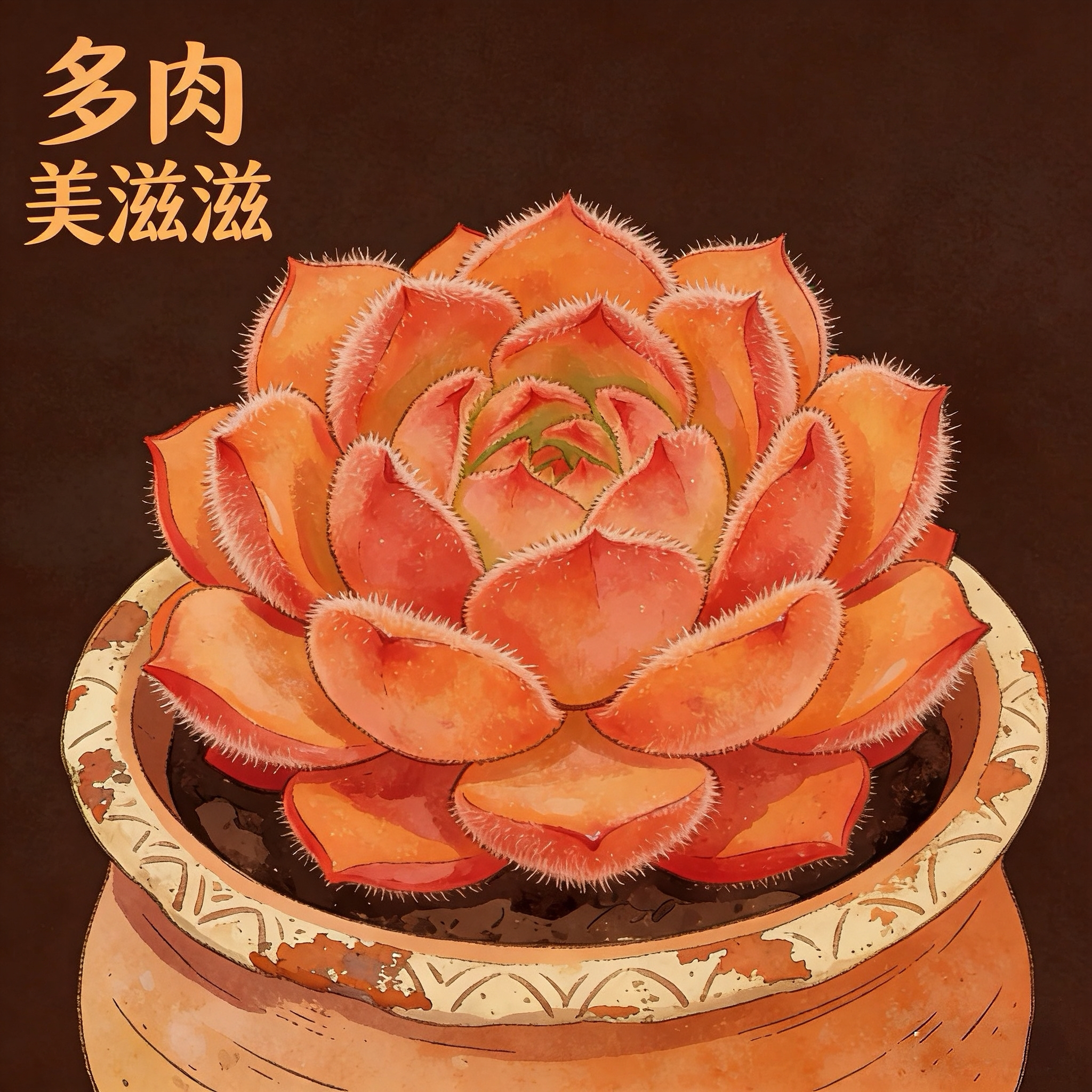 多肉美滋滋的LOGO