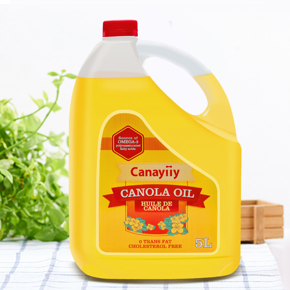 Canayiiy Canadian Canola oil 5L*2 barrels of edible oil