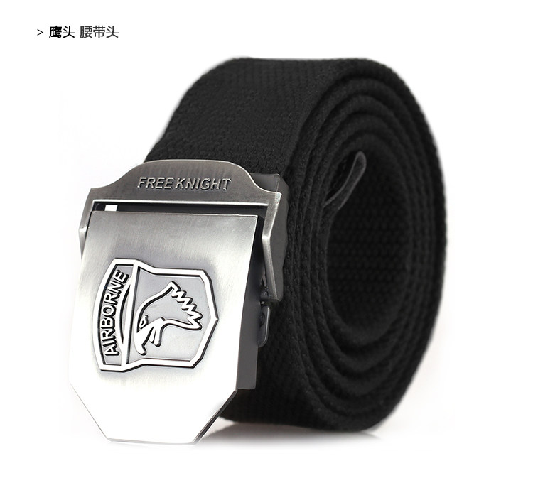 Special forces outdoor multi-functional leisure canvas men's tactical belt 