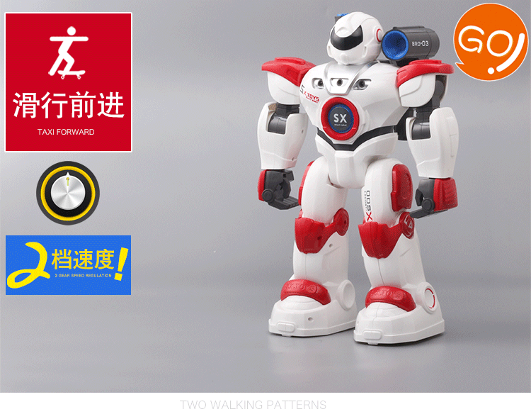Robot điều khiển từ xa 5 sạc điện 7 câu đố thông minh 4 siêu lớn 10 đồ chơi trẻ em 8 bé trai 3-6 tuổi đồ chơi thông minh