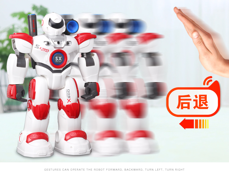 Robot điều khiển từ xa 5 sạc điện 7 câu đố thông minh 4 siêu lớn 10 đồ chơi trẻ em 8 bé trai 3-6 tuổi đồ chơi thông minh