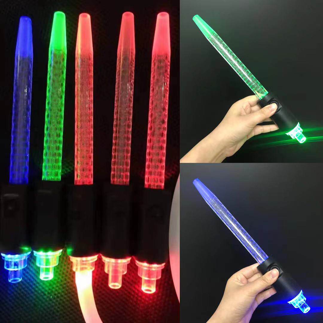 Arab Water Smoke Bar KTV Luminous Handle Bar Dazzling Ribbon Lamp Transform 7 Color Color Adjustable Color