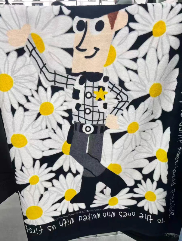 [in Stock] G-Dragon Toy Story Woody Towel Bath Towel Blanket Gd Collaboration